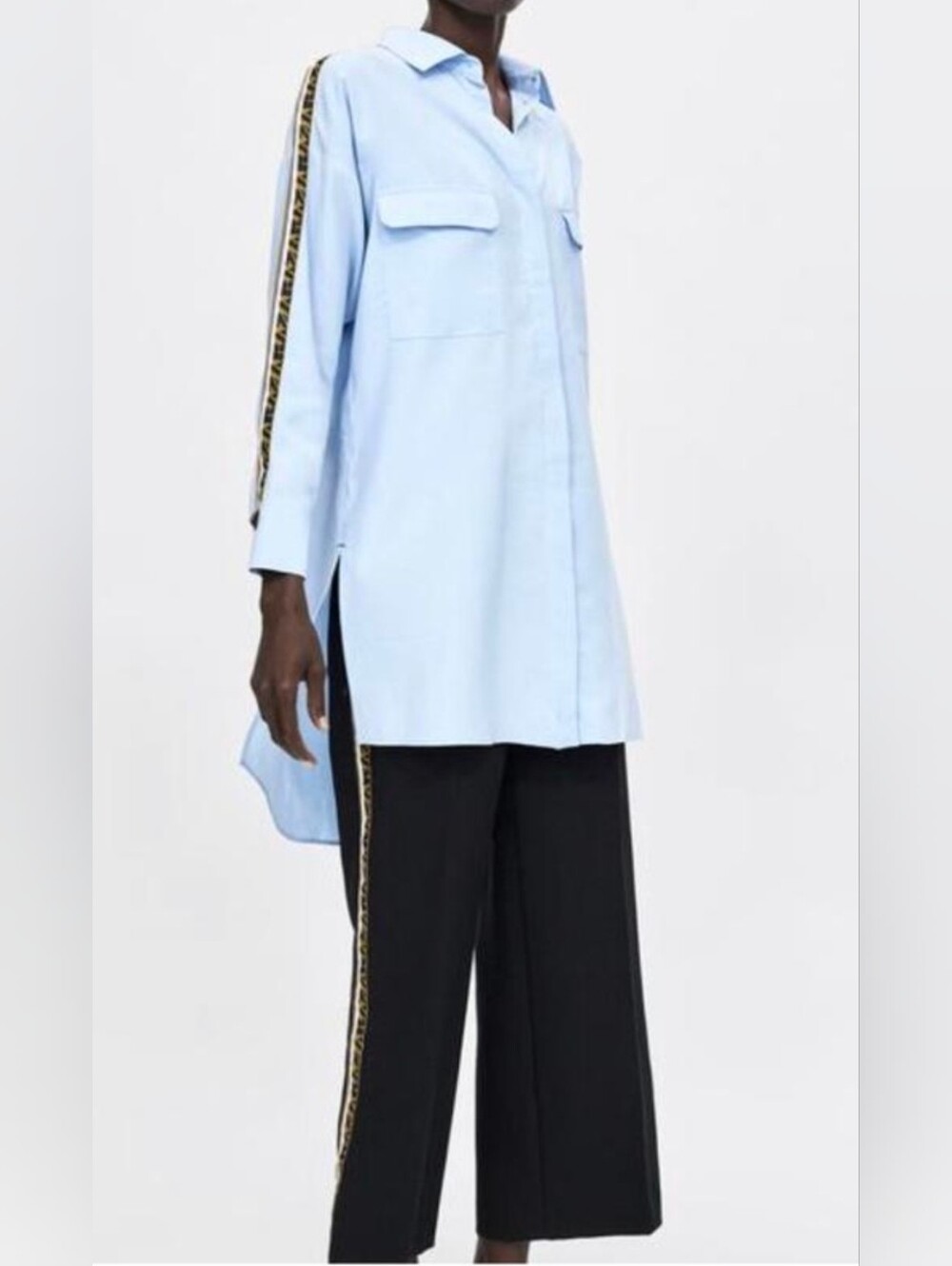 Zara Tunic Oversize Shirt